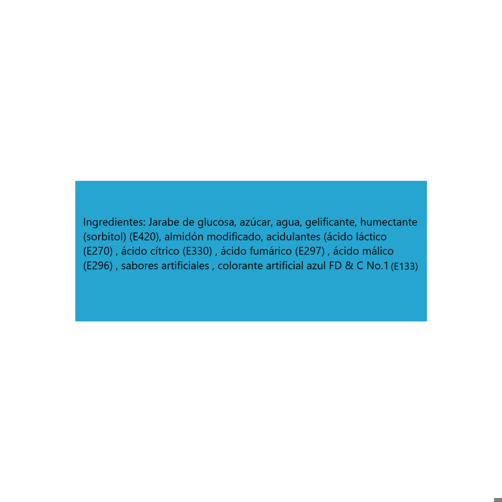 Gomas de Gelatina sabores surtidos a frambuesa y fresa Play (55 g / 1.94 oz) - Miniatura 3