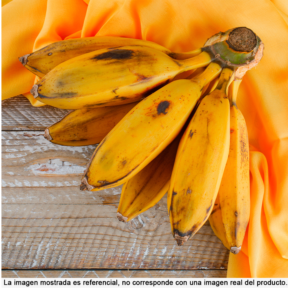 Plátano burro maduro o pintón Campo Vivo (1 kg / 2.2 lb) - Miniatura 4