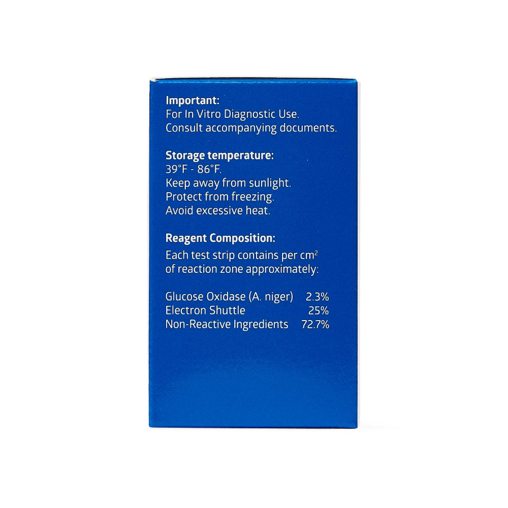 Tiras reactivas de glucosa en sangre EvenCare G3 Medline (50 U) - Miniatura 4