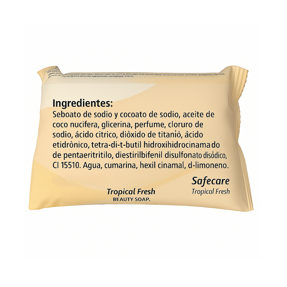 Jabón de tocador frescura tropical Safecare (80 g / 2.8 oz) - Miniatura 2