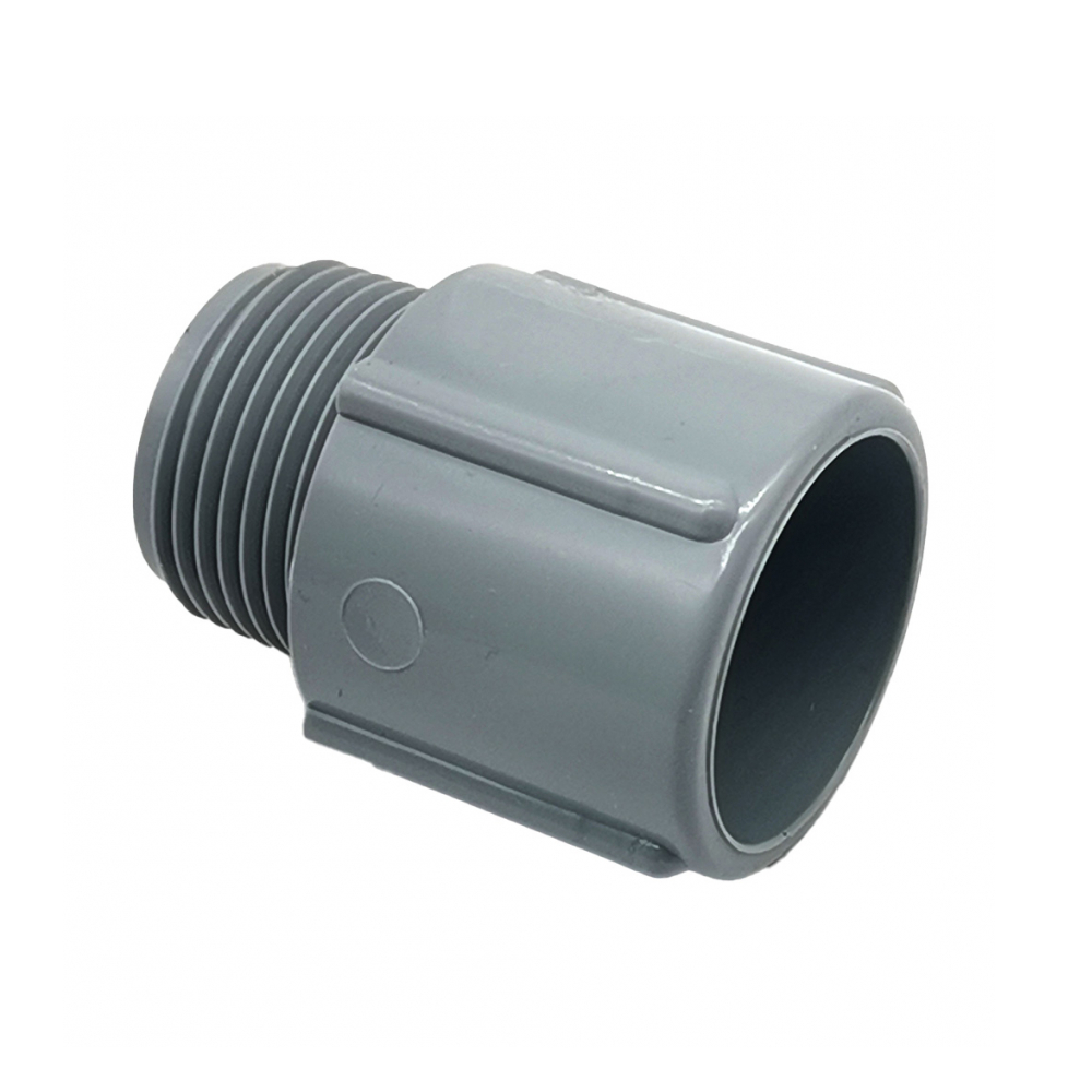 Adaptador de terminal macho de 1/2" PVC Malu - Miniatura 3