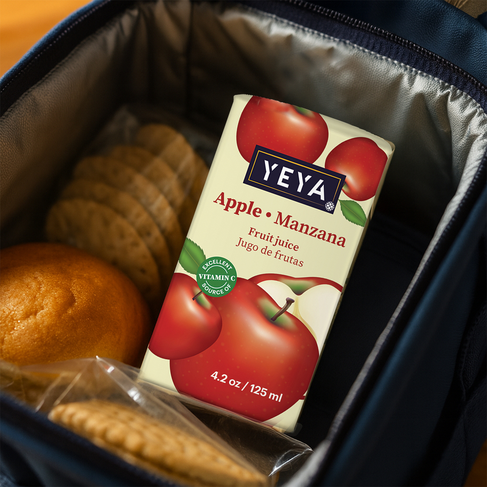Jugo de frutas sabor manzana Yeya (44 x 125 ml / 4.2 oz) - Miniatura 4