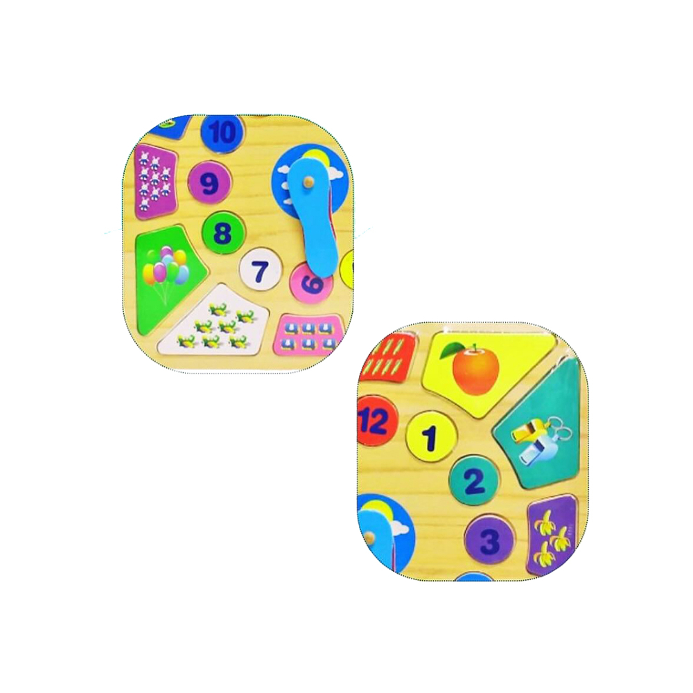 Rompecabezas didáctico - reloj - Pointer - Miniatura 4