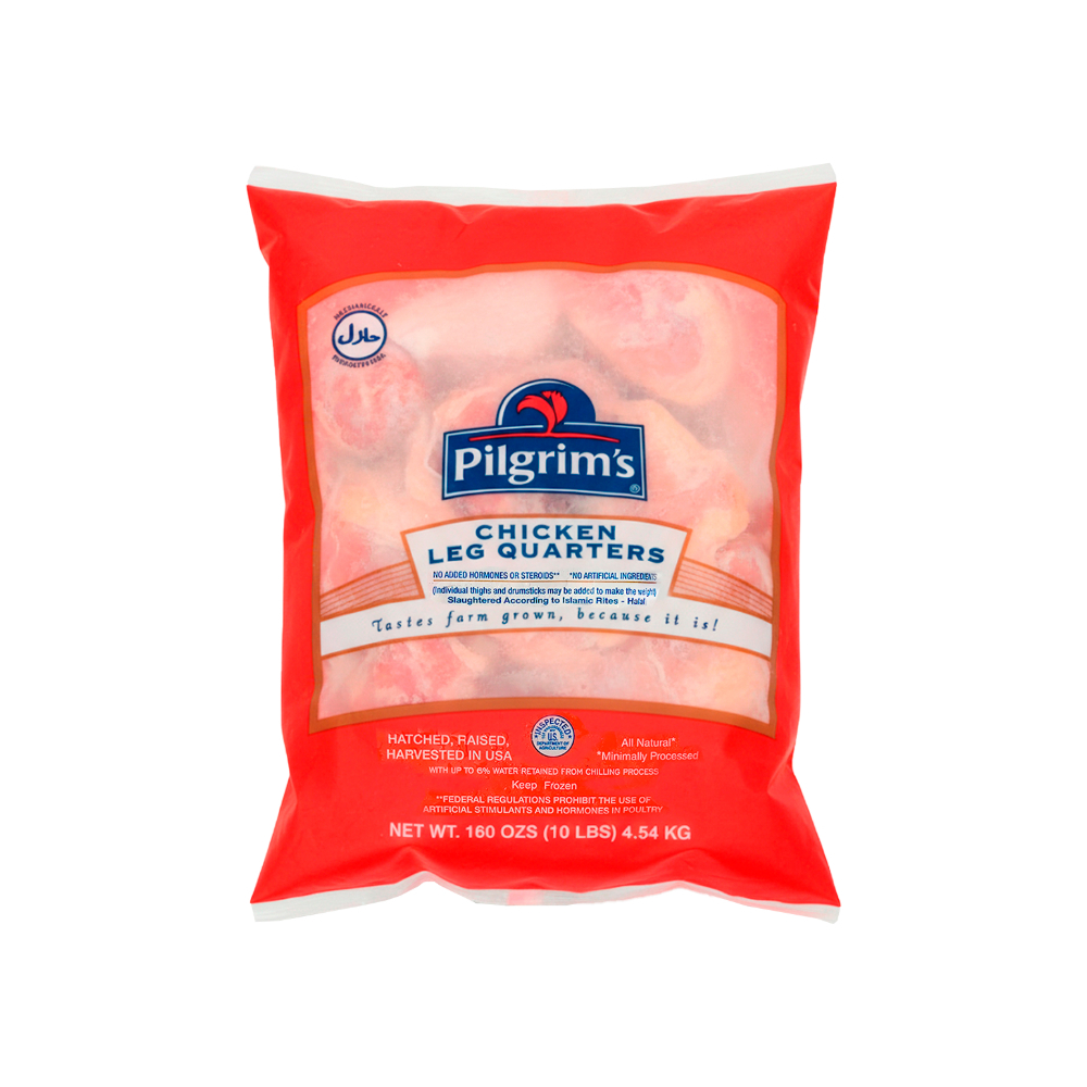 Cuartos traseros de pollo Pilgrim's (4 x 4.54 kg / 10 lb) - Miniatura 2