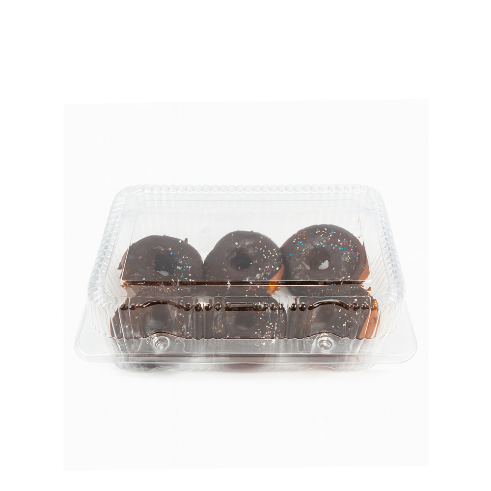 Mini donas de chocolate Sweet Love (6 x 65 g / 2.29 oz) - Miniatura 4