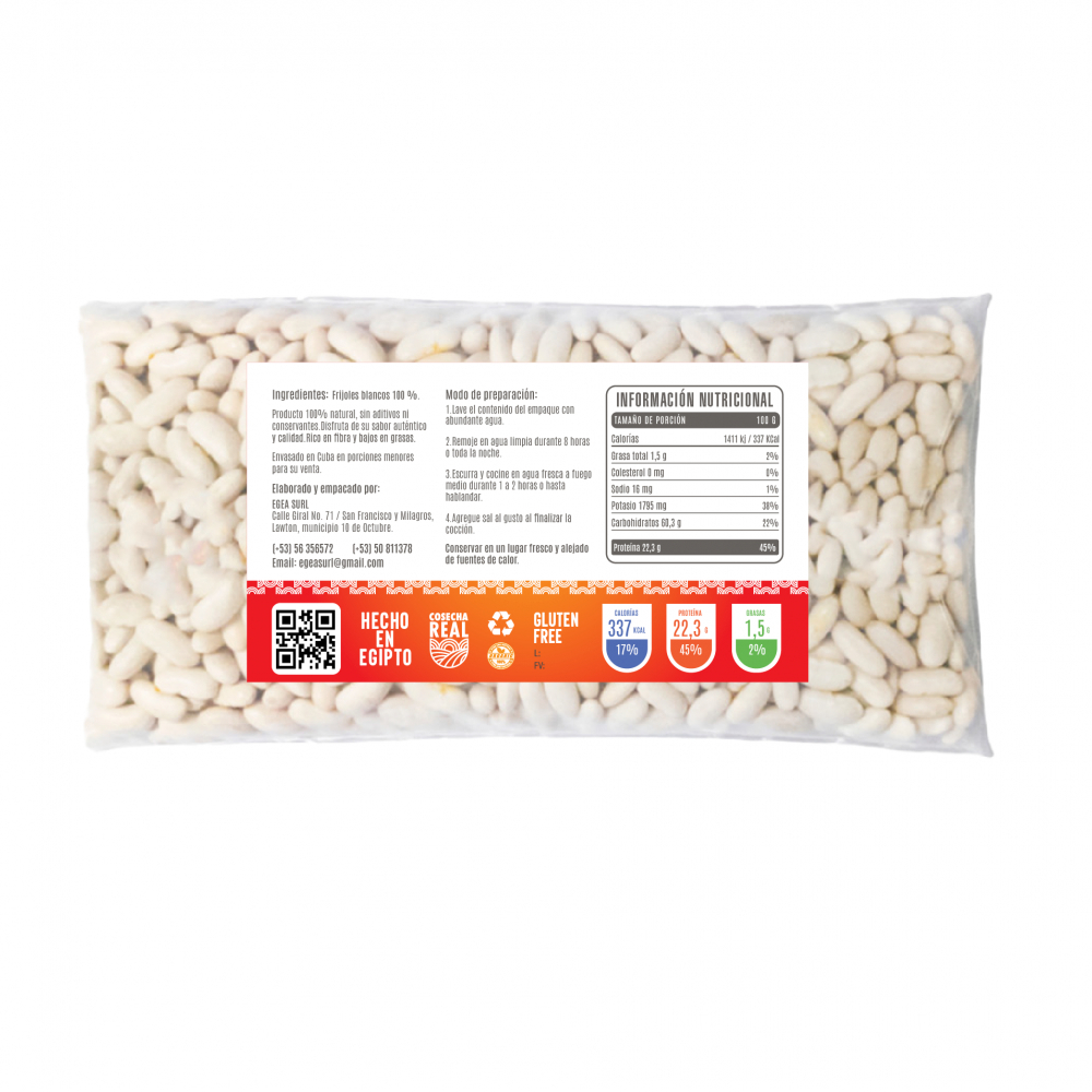 Frijoles blancos Cosecha Real (500 g / 1.1 lb) - Miniatura 2