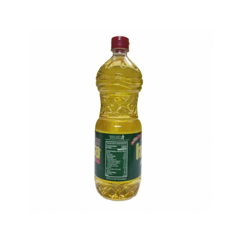 Aceite puro de soya Hysa (2 x 1 L) - Miniatura 3