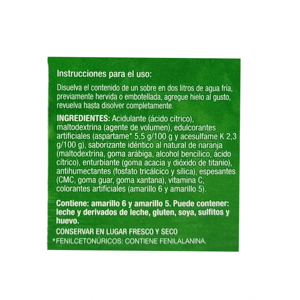 Refresco instantáneo sabor horchata Zuko (104 g / 3.67 oz) - Miniatura 2