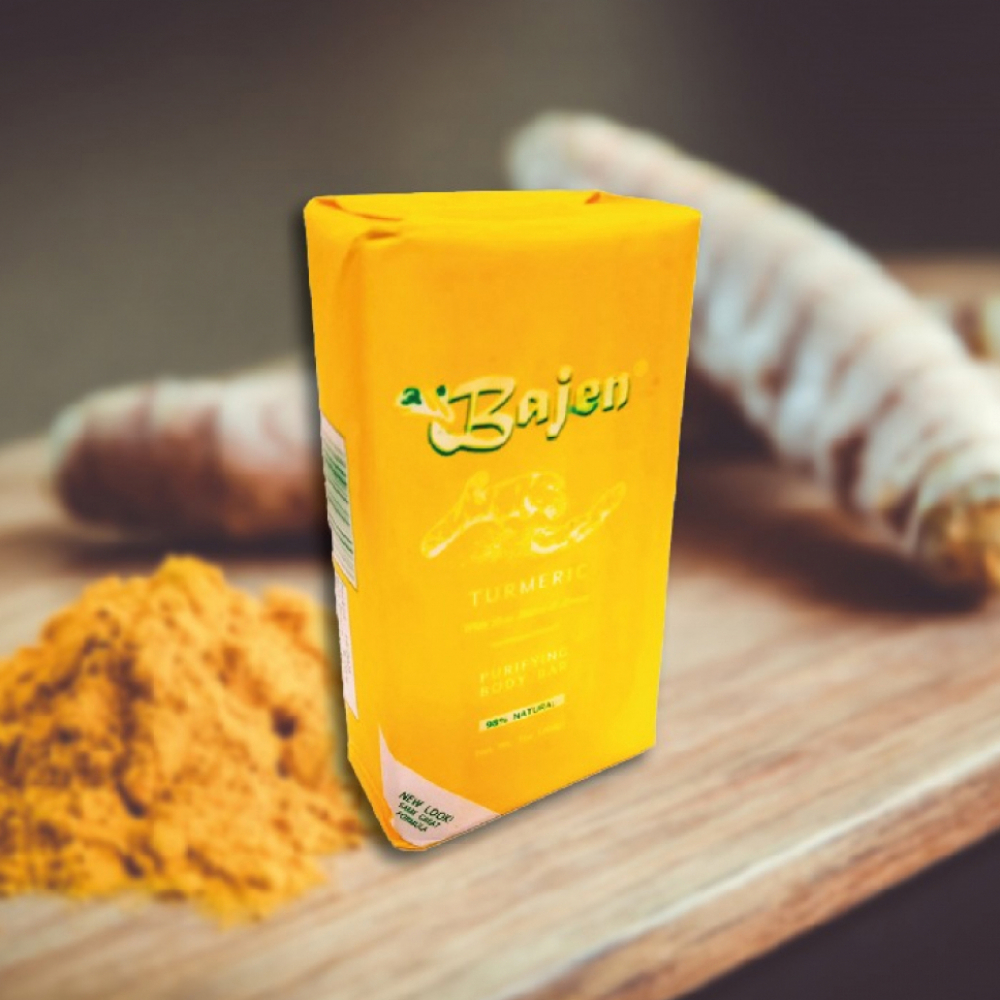 Jabón de tocador especial cúrcuma Bajen (5 x 200 g / 7.05 oz) - Miniatura 4