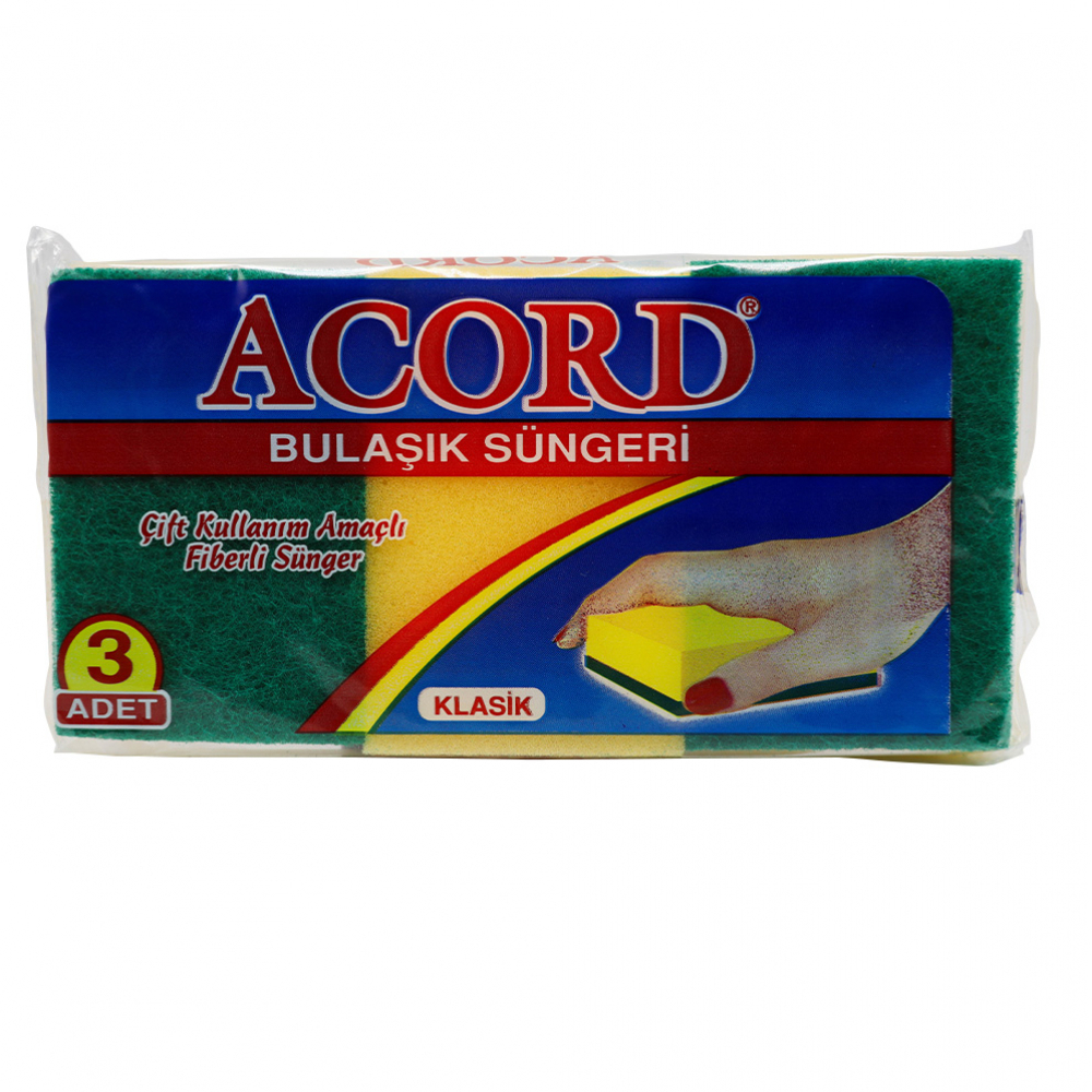 Esponja de fregar Acord (3 U) - Miniatura 2