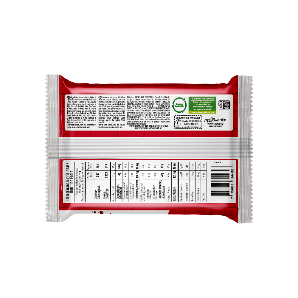 Galletas dulces rellenas de chocolate Festival Chips (240 g / 8.47 oz) - Miniatura 3