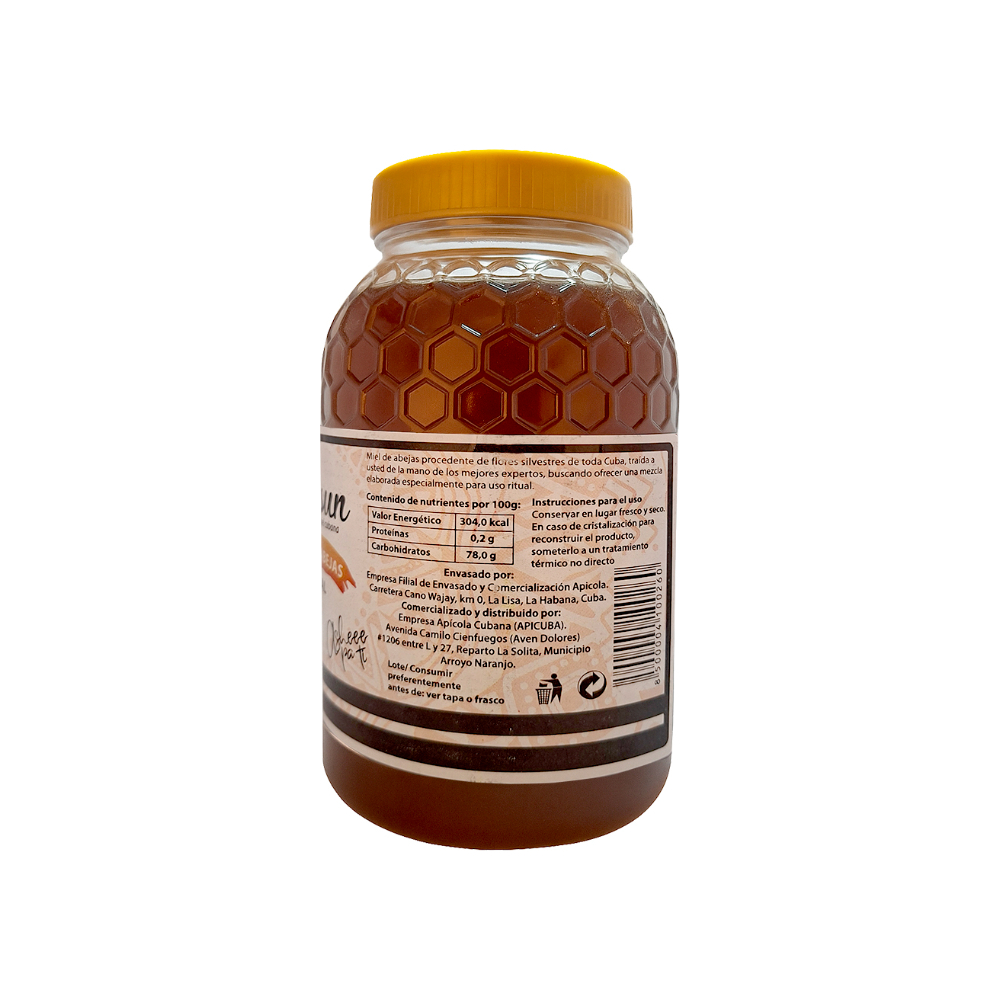 Miel de abejas polifloral 100% natural Apisun (1 kg / 2.2 lb) - Miniatura 2