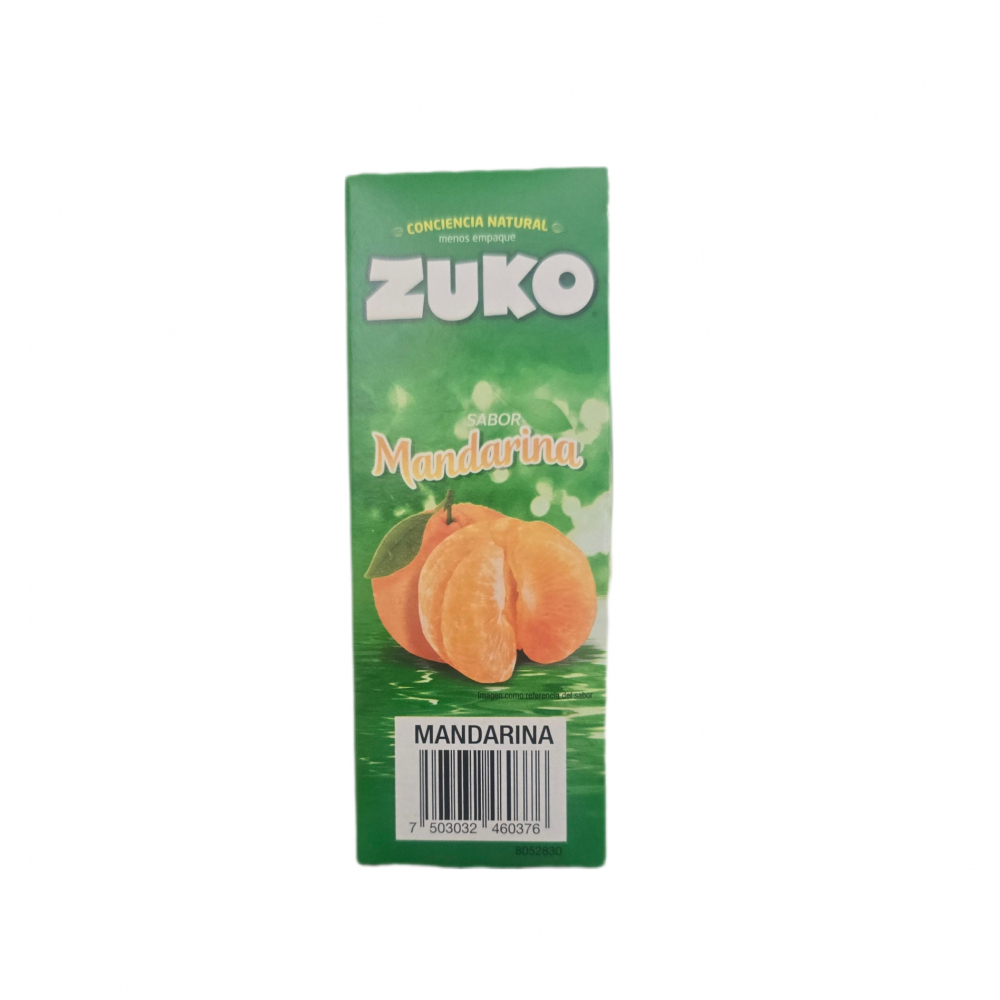 Refresco sabor mandarina Zuko (12 x 8 x 13 g) - Miniatura 4