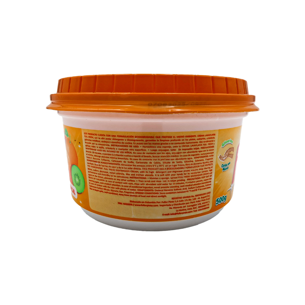 Crema lavaplatos aroma tropical Full Fresh (500 g / 1.10 lb) - Miniatura 2