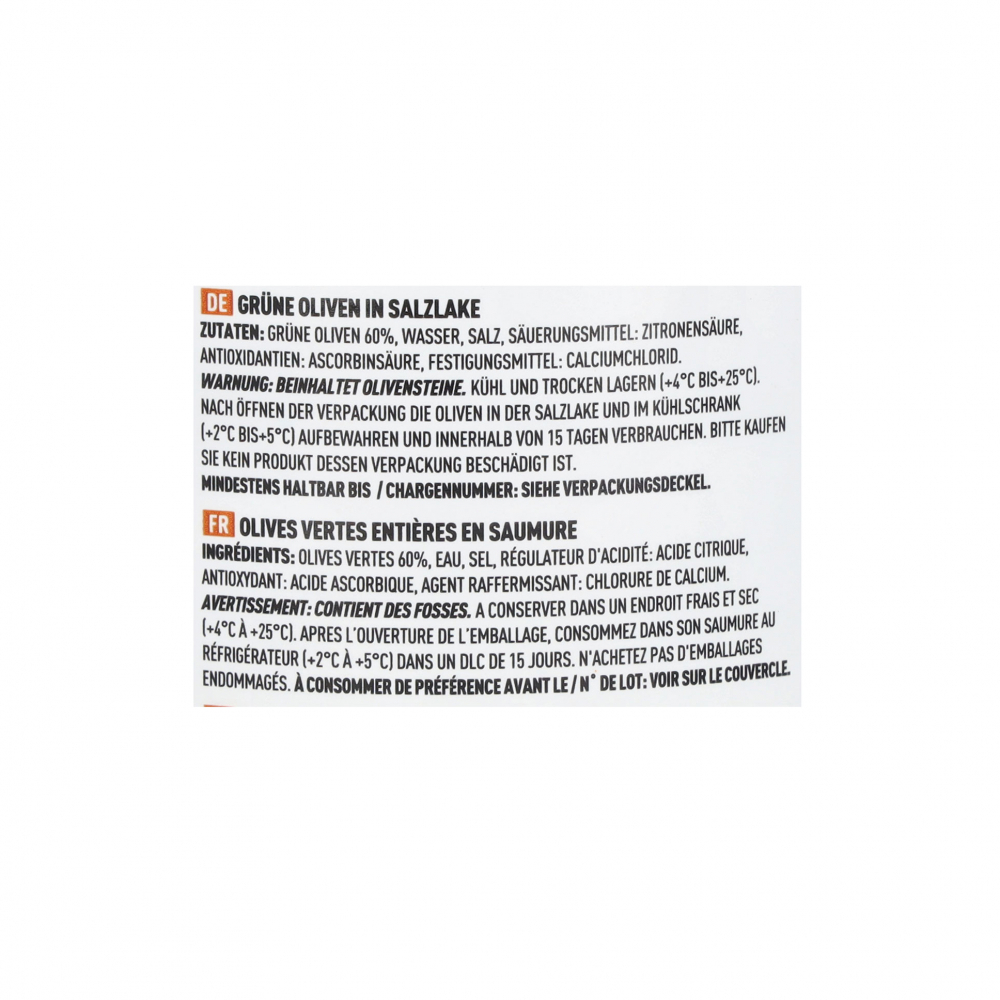 Aceitunas verdes enteras en salmuera Marmarabirlik (400 g / 14.1 oz) - Miniatura 3