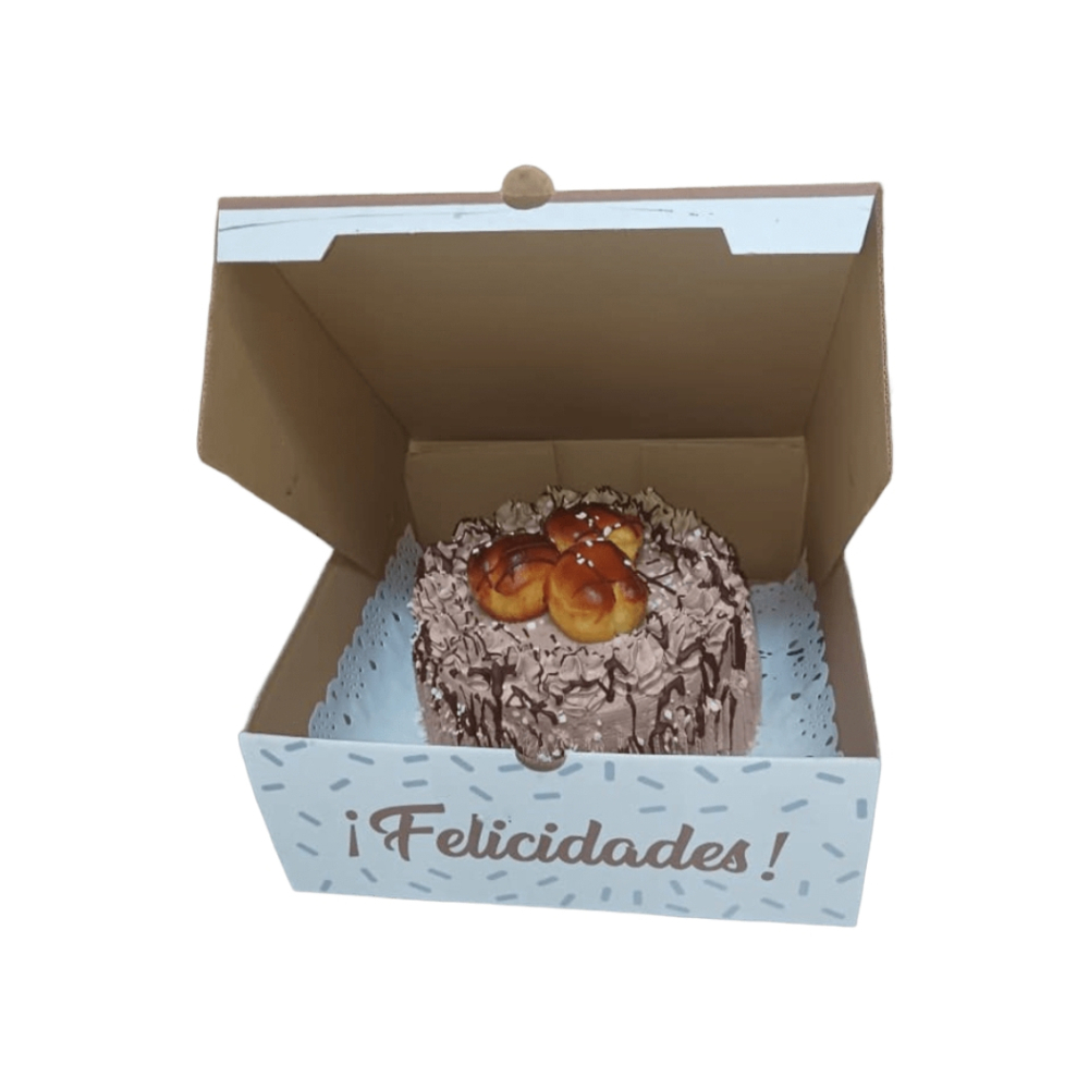 Cake de capuchino Yanelis Cake (6 comensales) - Miniatura 2