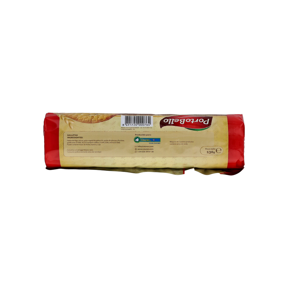 Caja de galletas María Portobello (24 x 130 g / 4.59 oz) - Miniatura 4