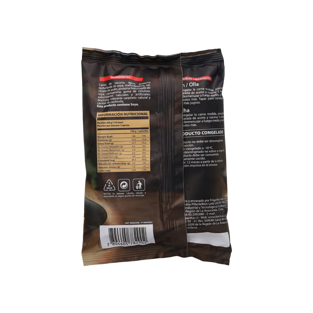 Molida de vacuno - res - Karmac (5 X 250 g / 8.81 oz) - Miniatura 4