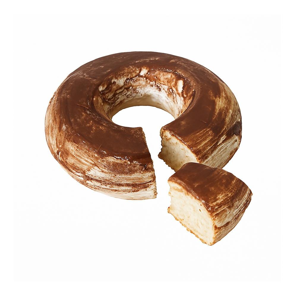 Roscón familiar con cubierta marmoleada Kaona (10 comensales) - Miniatura 2