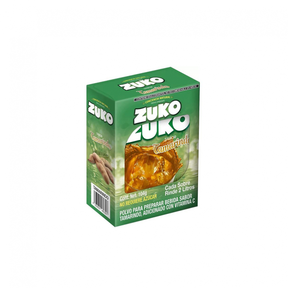 Refresco instantáneo sabor tamarindo Zuko (104 g / 3.67 oz) - Miniatura 4
