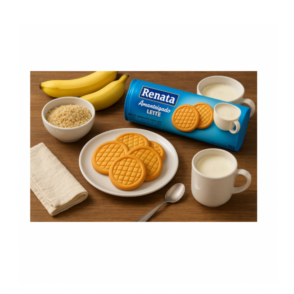 Galletas de mantequilla con sabor a leche Renata (3 x 133 g) - Miniatura 2