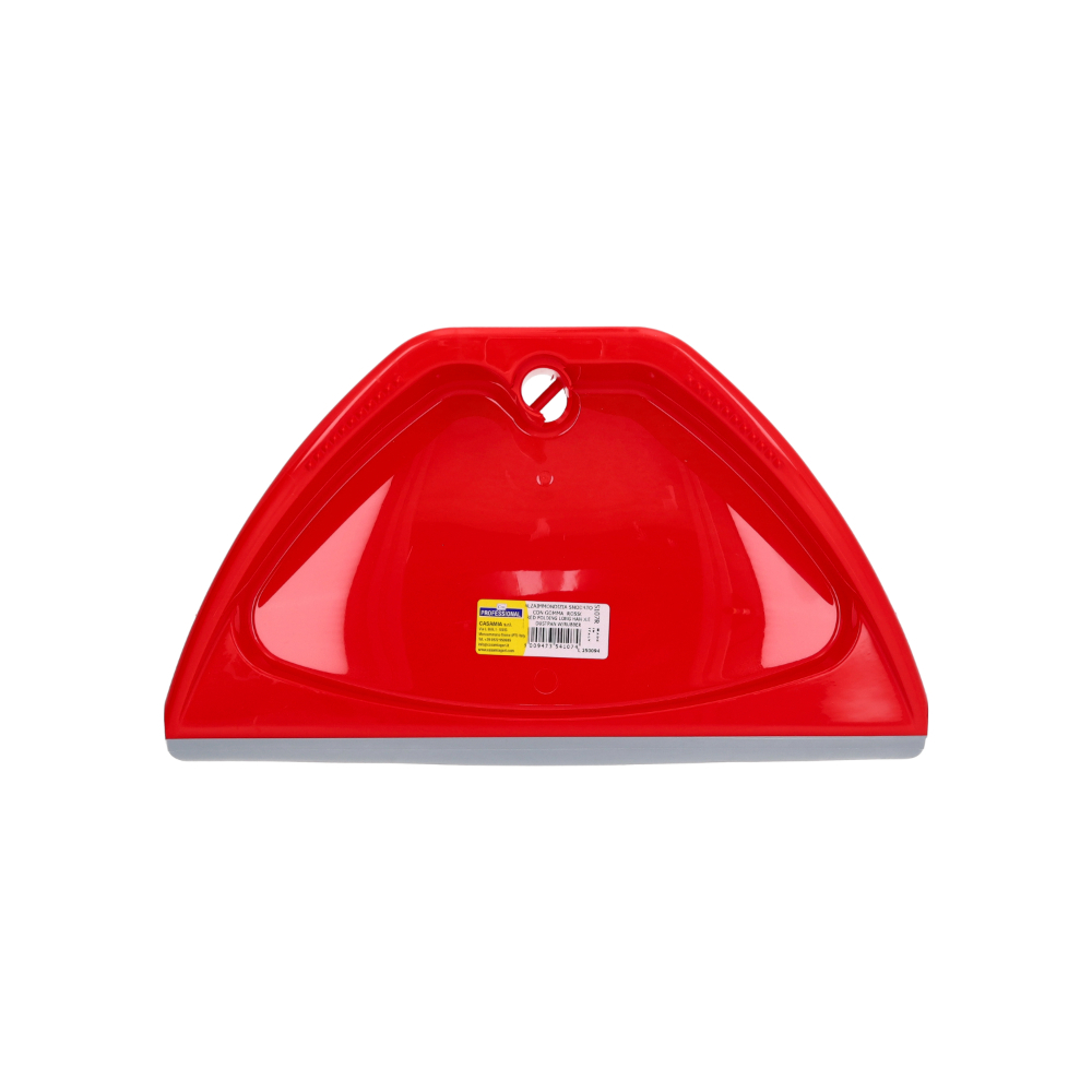 Recogedor con caucho de mango largo plegable rojo Cm Profecional - Miniatura 2
