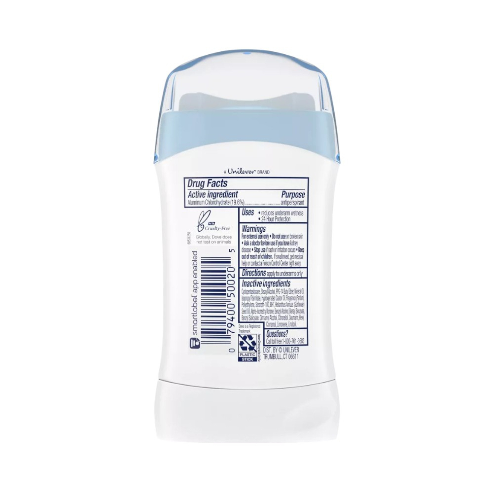 Desodorante de pasta antitranspirante 24 horas Powder Dove (45 g / 1.60 oz) - Miniatura 2