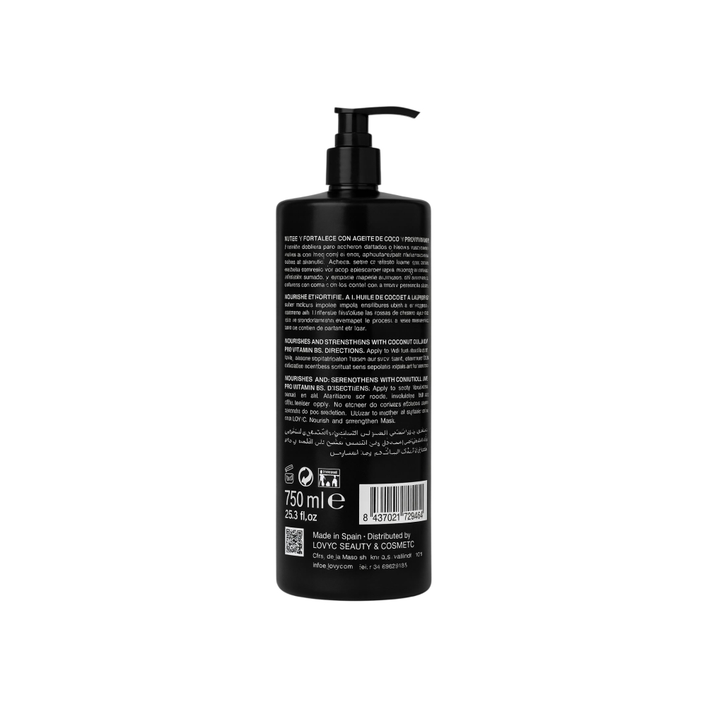 Champú profesional de aceite de coco y pro-vitamina B5 Lov'yc (750 ml) - Miniatura 2