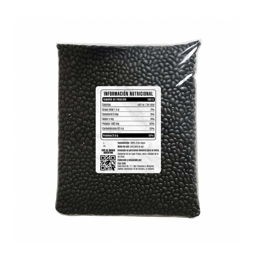 Frijoles negros Cosecha Real (2 x 1.36 kg / 3 lb) - Miniatura 3