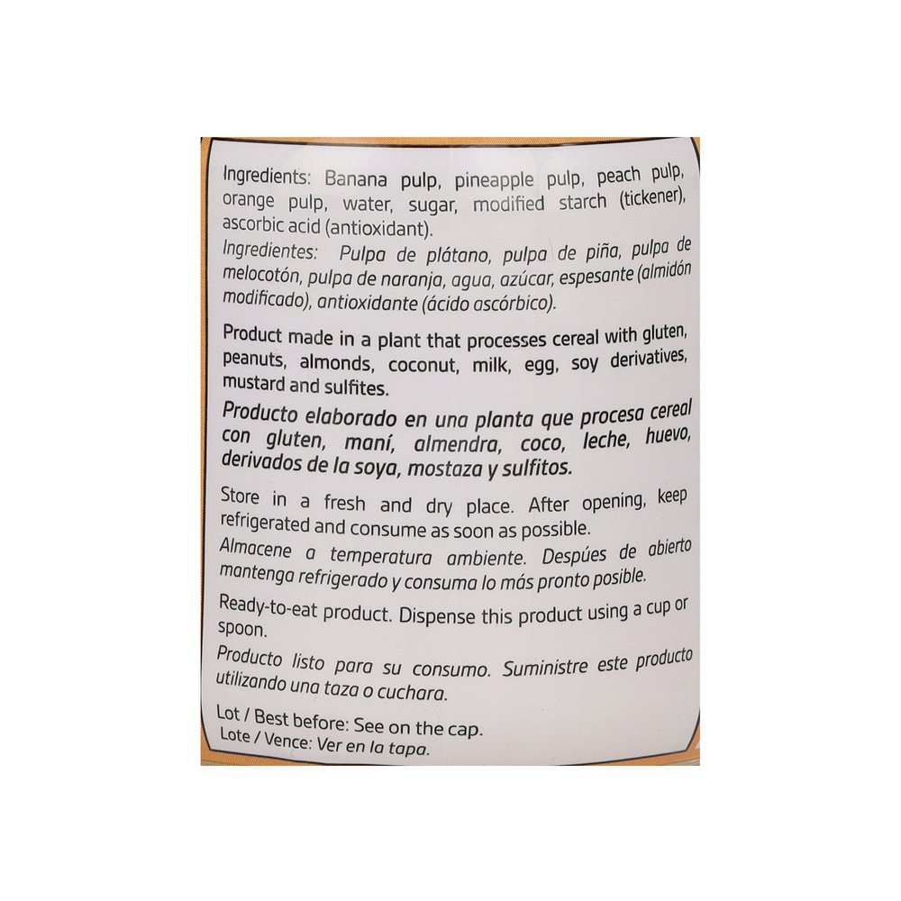 Compota de macedonia YEYA (113 g / 4 oz) - Miniatura 4