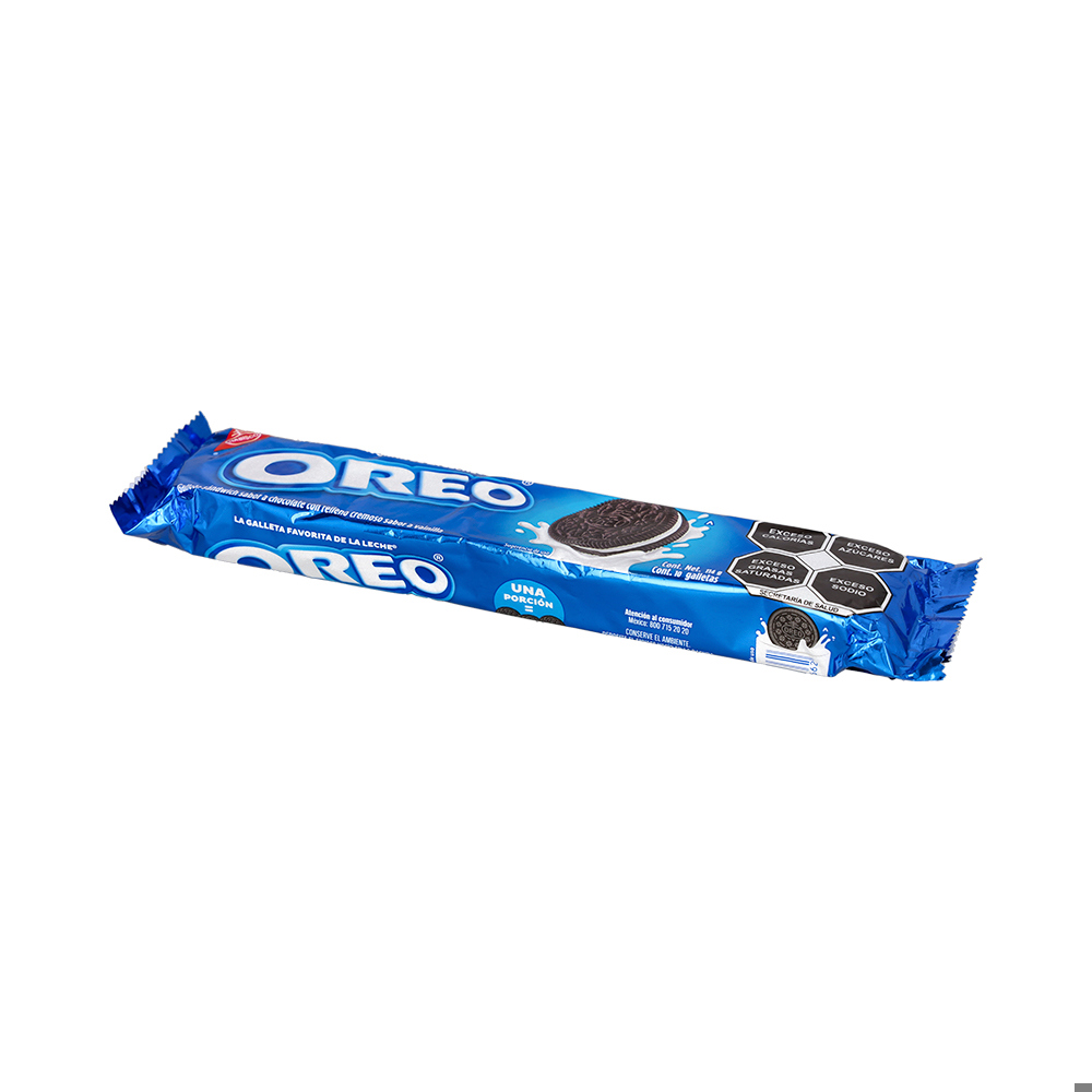 Galletas sándwich sabor a chocolate con relleno cremoso sabor vainilla Oreo (114 g / 4.02 oz) - Miniatura 3