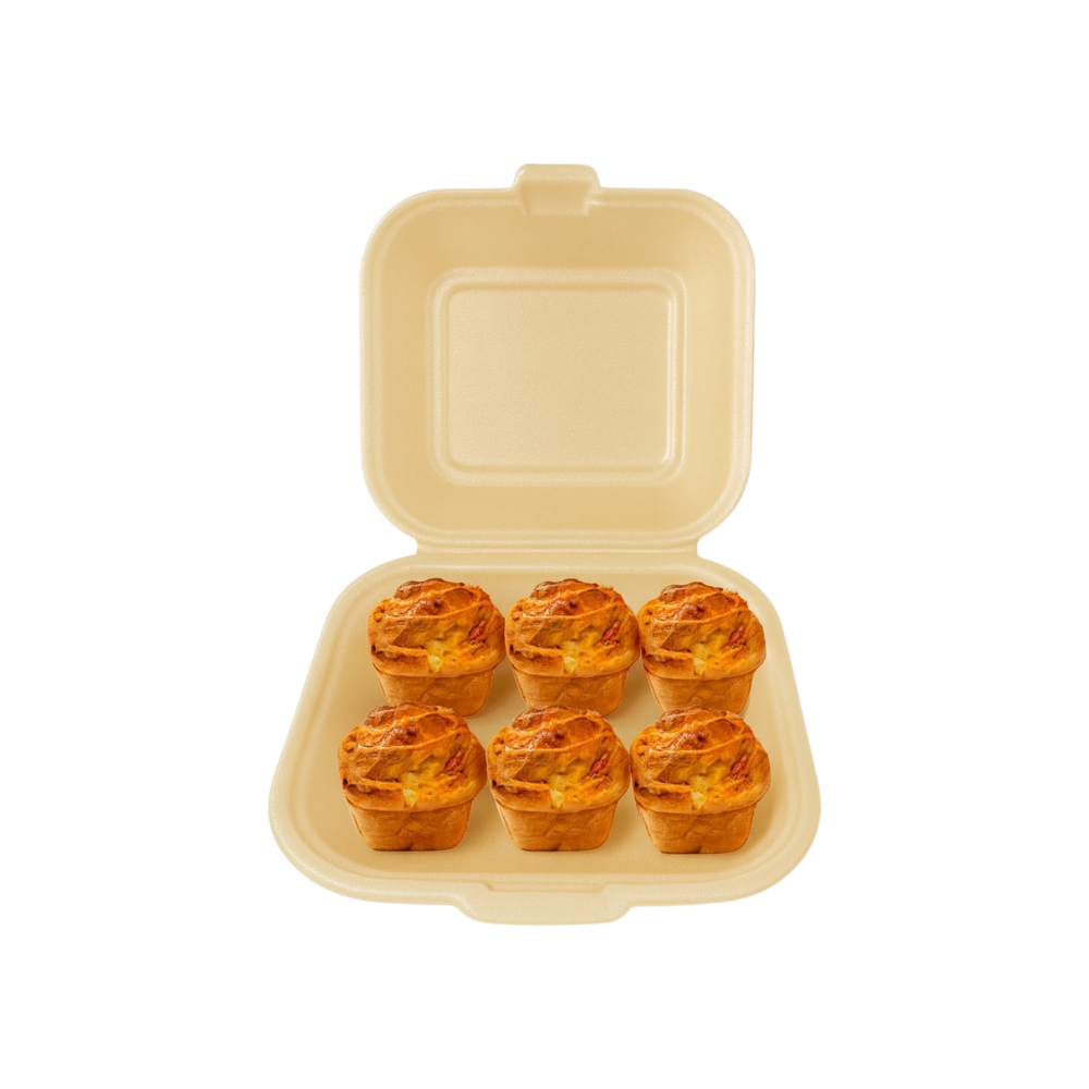 Pan enrollado de jamón y queso El Molino (6 x 30 g / 1.06 oz) - Miniatura 2