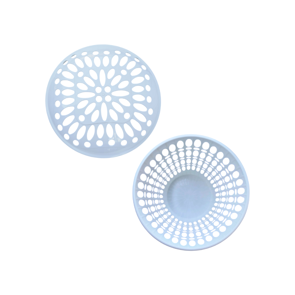 Cesto de plástico blanco para contener ropa Milano - Miniatura 4