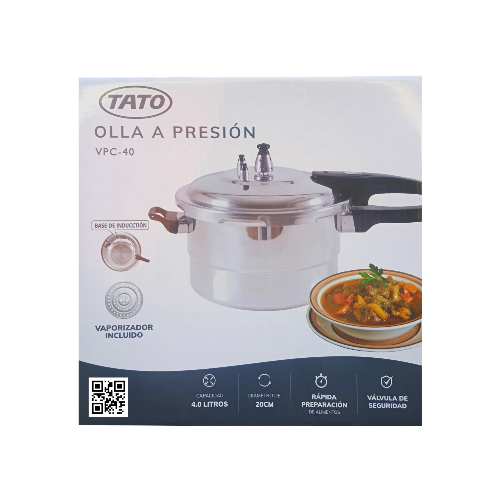 Olla a presión de tres pistones (4 L) Tato VPC-40 - Miniatura 4
