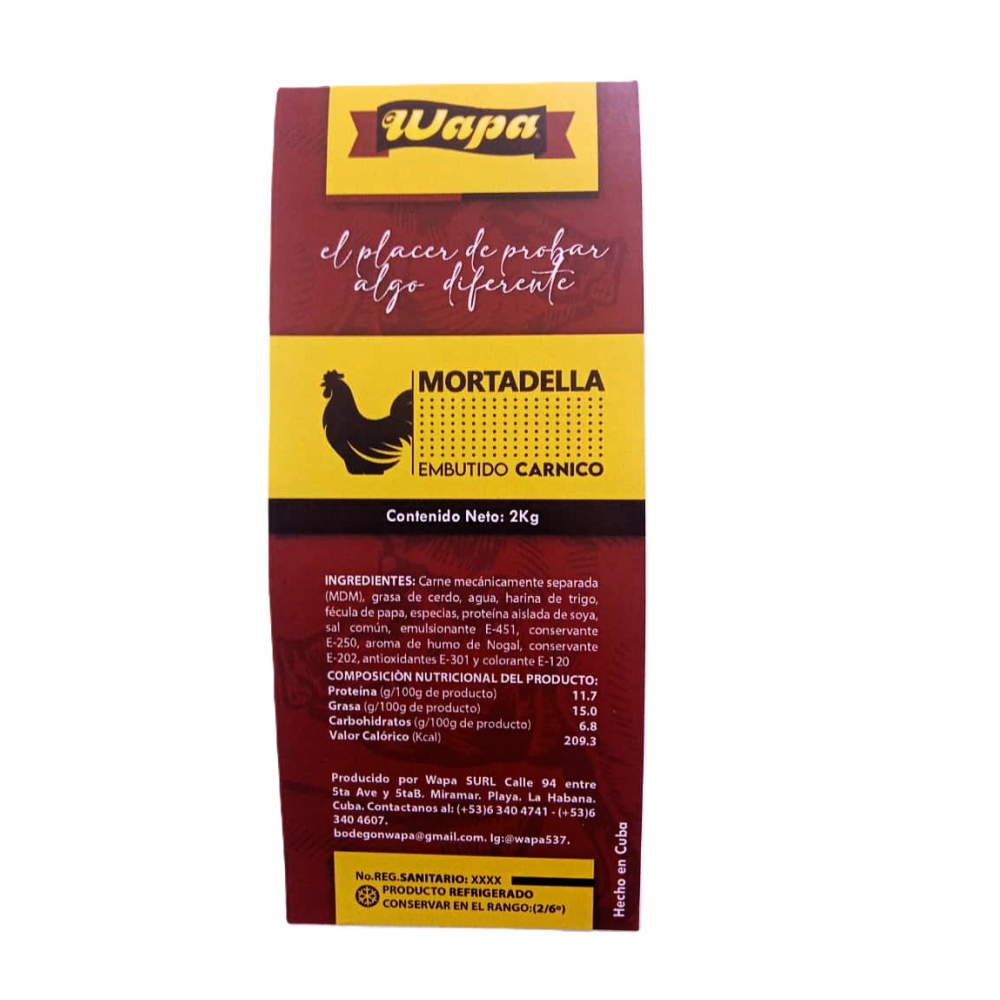 Mortadella Wapa (2 kg / 4.4 lb) - Miniatura 4