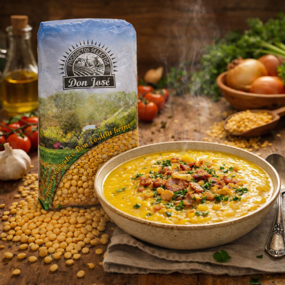 Guisantes amarillos -chícharo Don José (10 x 1 kg / 2.2 lb) - Miniatura 4