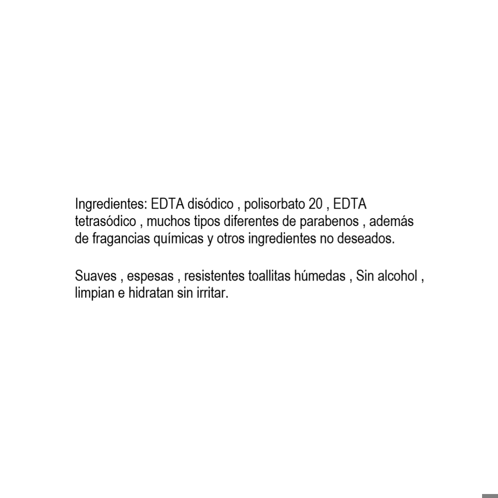 Toallitas húmedas para bebé Brisa Viva (100 U) - Miniatura 4