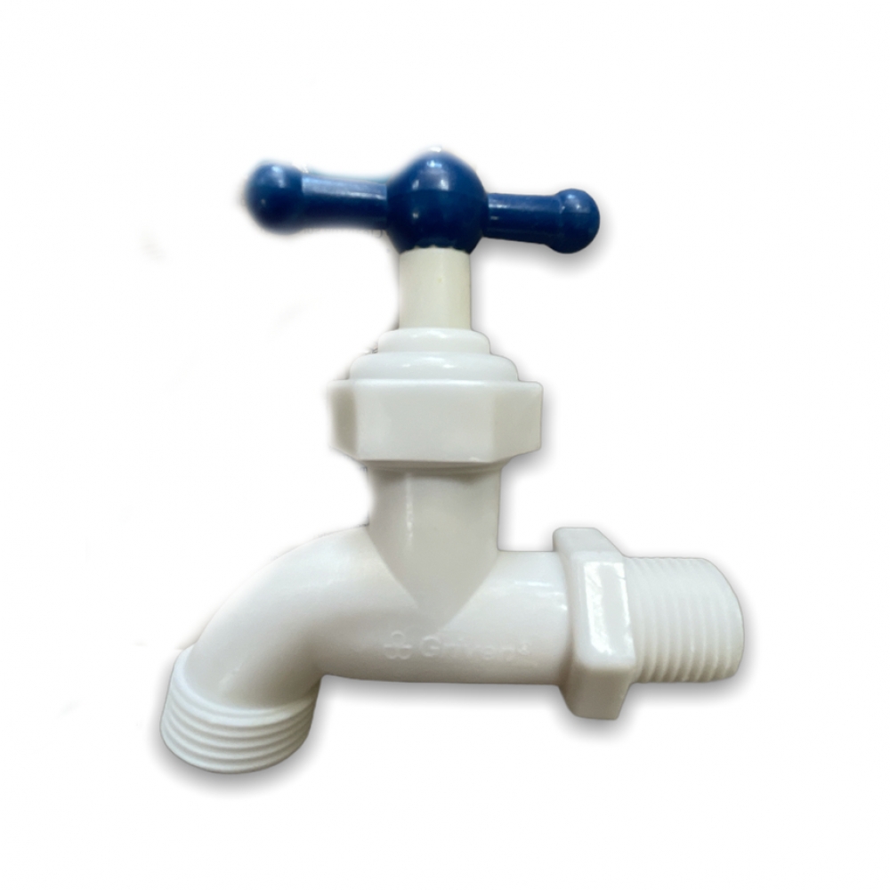 Llave de chorro plástica ¾" x ¾" Griven - Miniatura 2