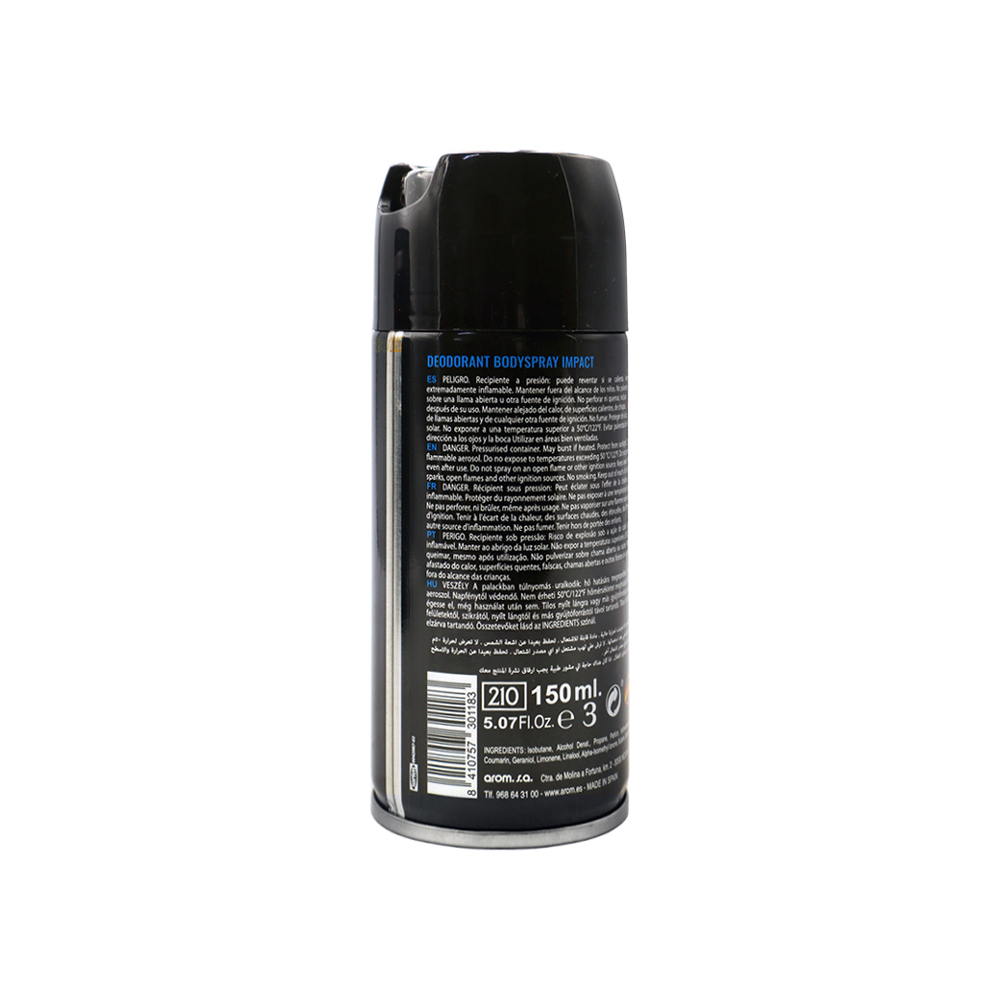 Desodorante spray Impact Weiss (150 ml) - Miniatura 2