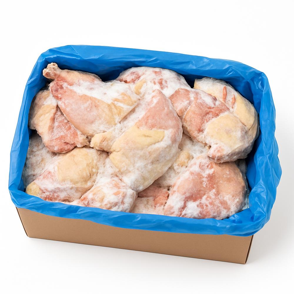 Caja de cuartos traseros de pollo Pilgrims (15 kg / 33 lb) - Miniatura 2