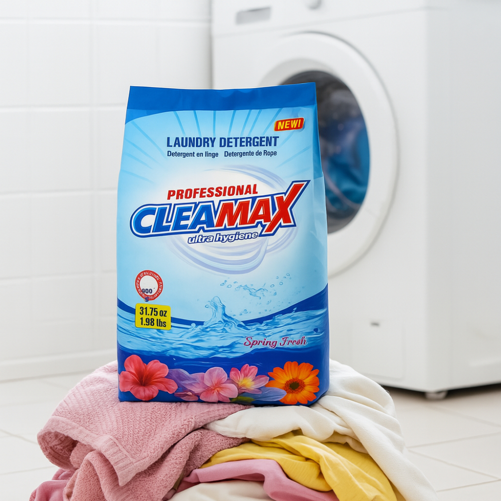 Detergente en polvo para lavar Cleamax (900 g / 1.98 lb) - Miniatura 4