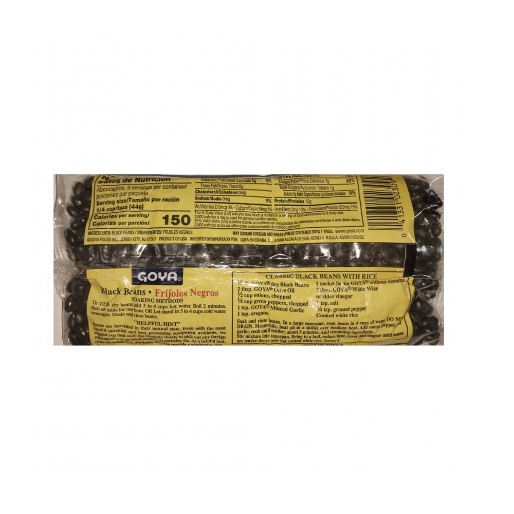 Frijoles negros Goya (397 g / 14 oz) - Miniatura 4