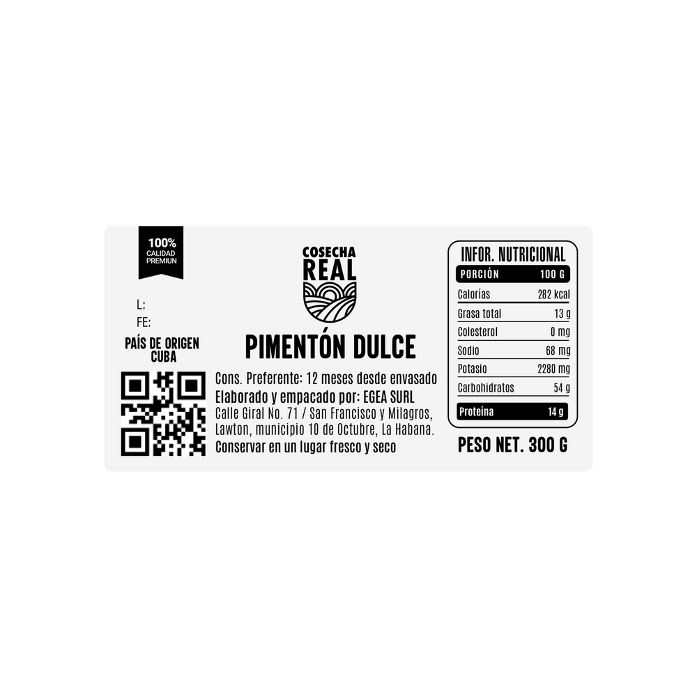 Pimentón dulce Cosecha Real (300 g / 10.58 oz) - Miniatura 3