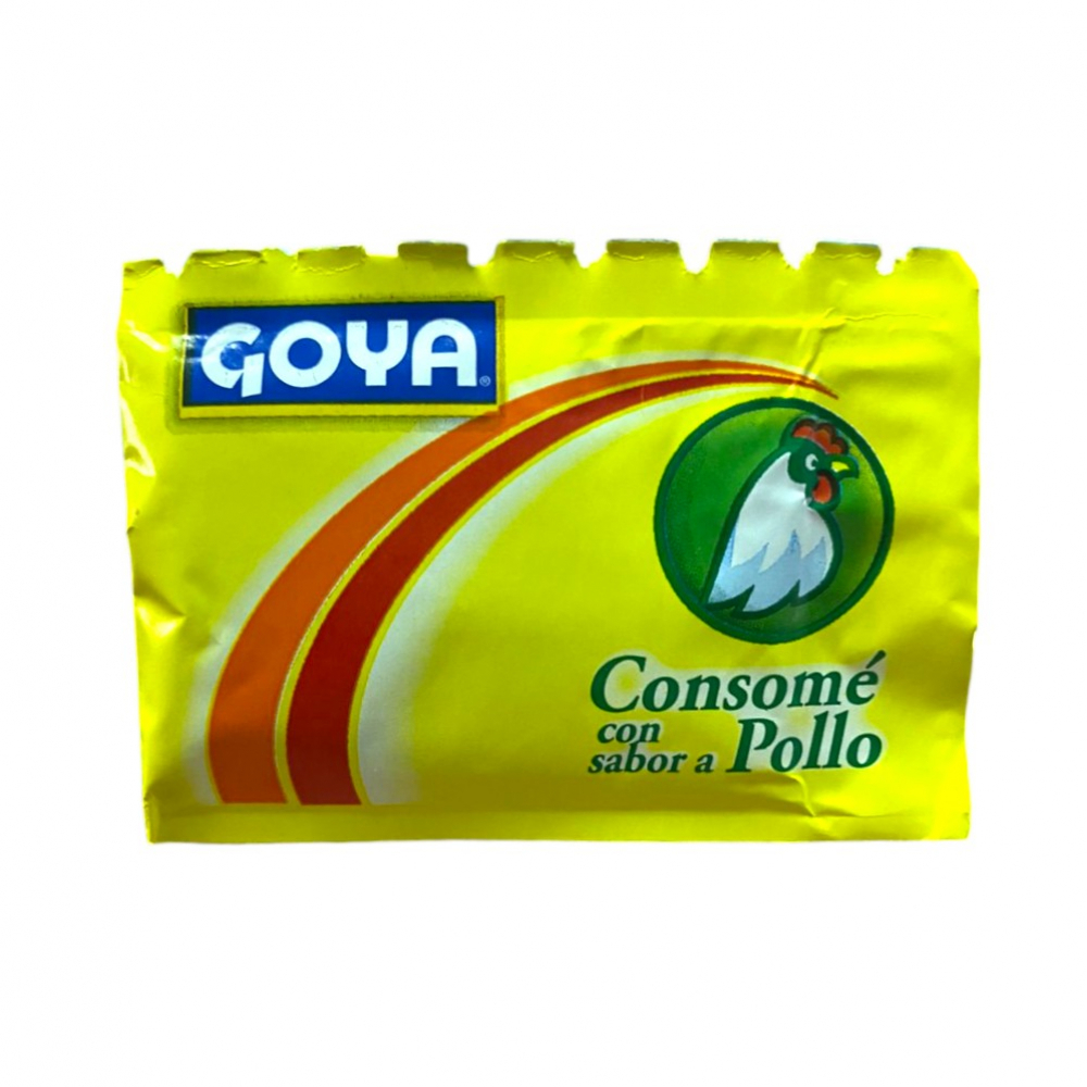 Cubito en polvo de caldo con sabor a pollo Goya (10 g) - Miniatura 3