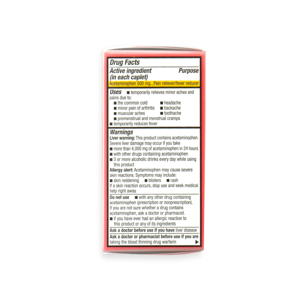 Acetaminofén 500 mg Major (50 cápsulas) - Miniatura 2