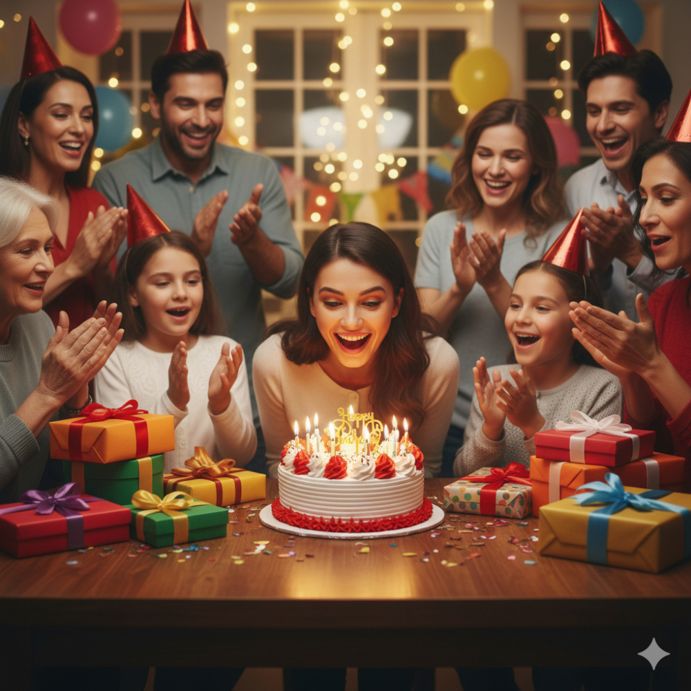 Cake de nata con puchas blancas y rojas MCH Panadería (10 comensales) - Miniatura 4