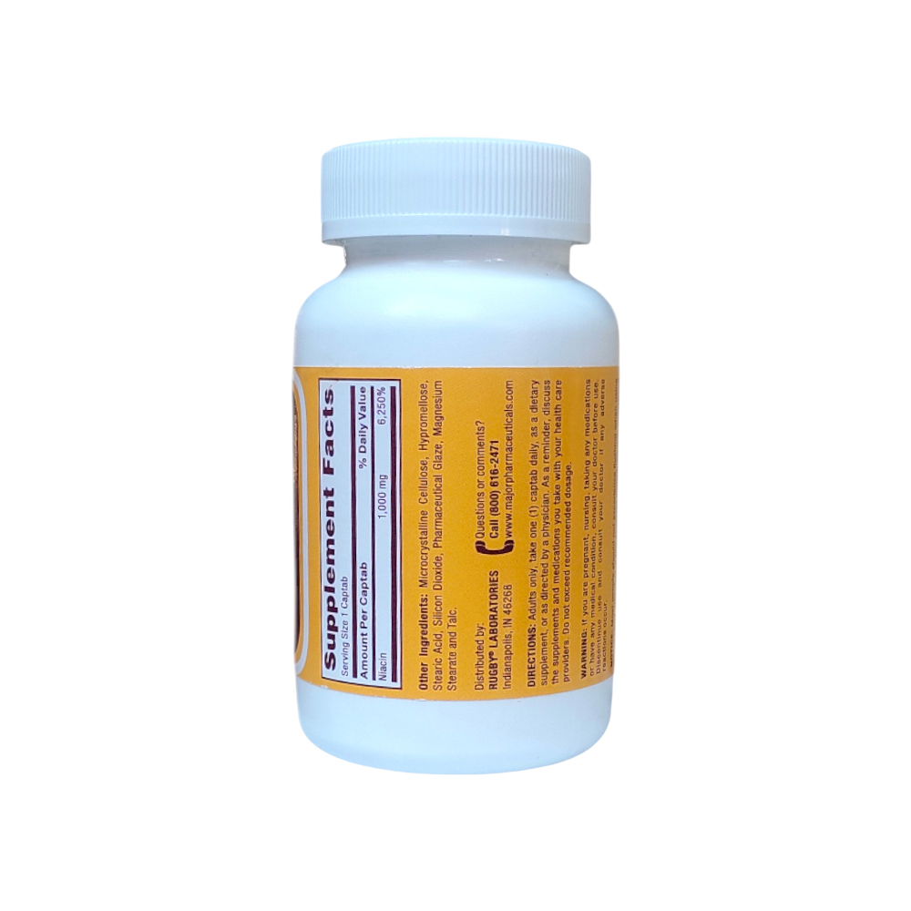 Niacina 1000 mg Rugby (100 tabletas) - Miniatura 2