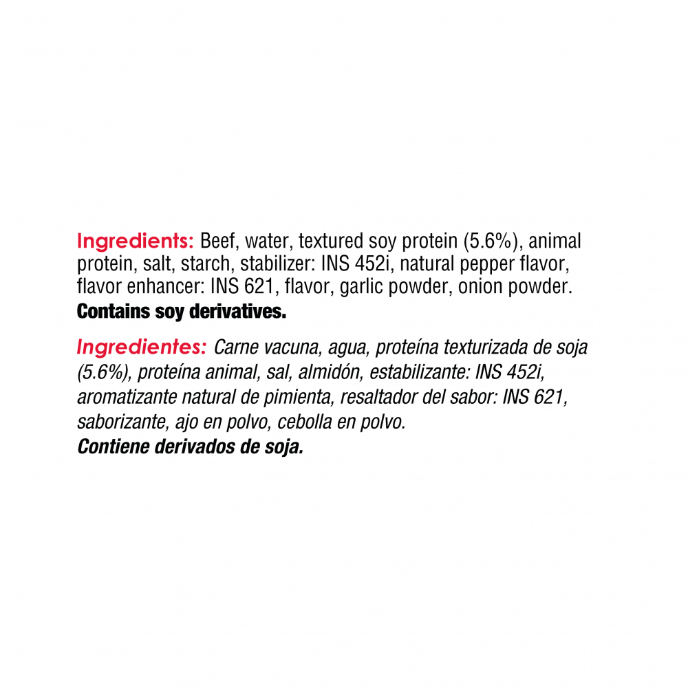 Hamburguesa de carne de res YEYA (6 x 80 g / 2.8 oz) - Miniatura 4