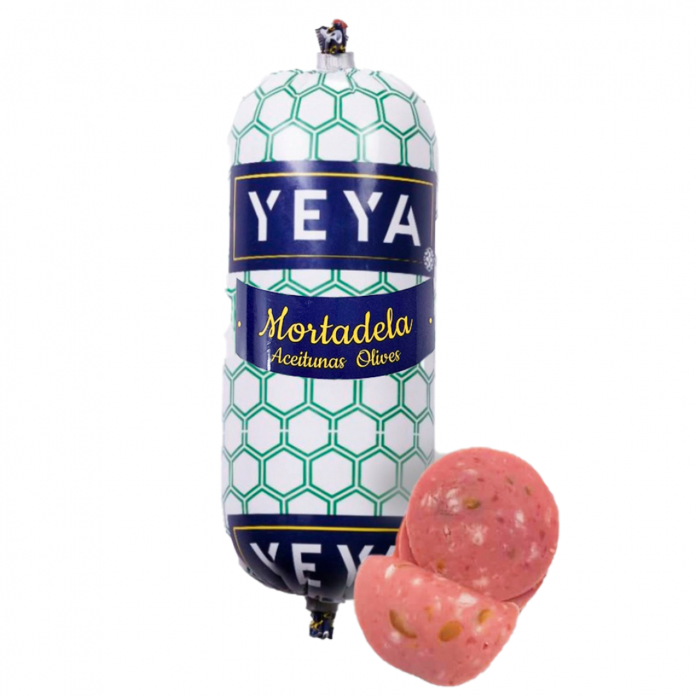 Mortadela con aceitunas YEYA (500 g / 1.10 lb) - Miniatura 3