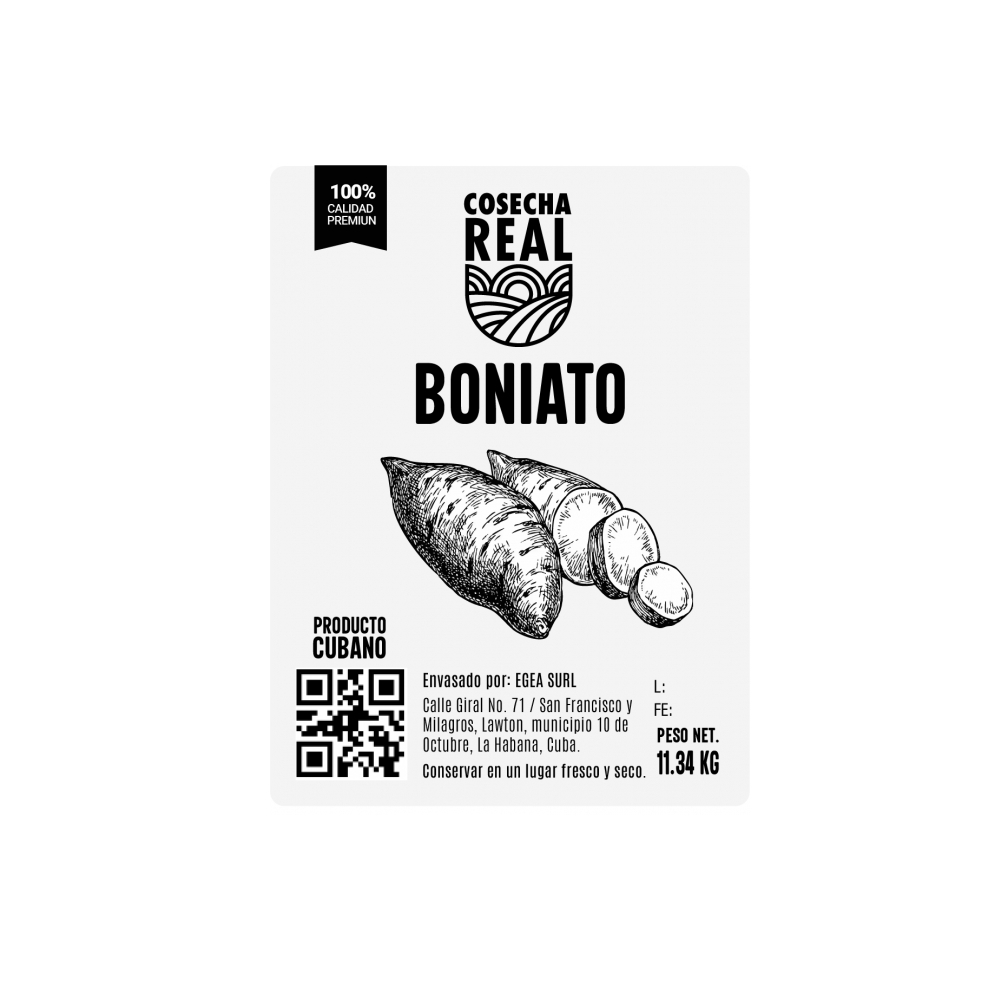 Boniato Cosecha Real (11.34 kg / 25 lb) - Miniatura 3